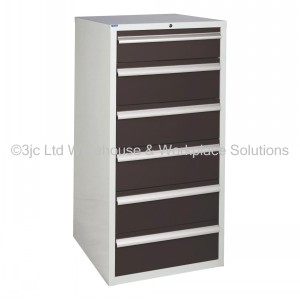 Euroslide Storage Cabinet 6 Drawer 1200mm